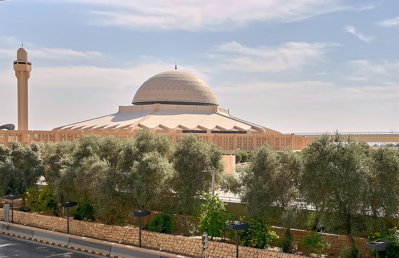 Mosque at Riyadh Airport