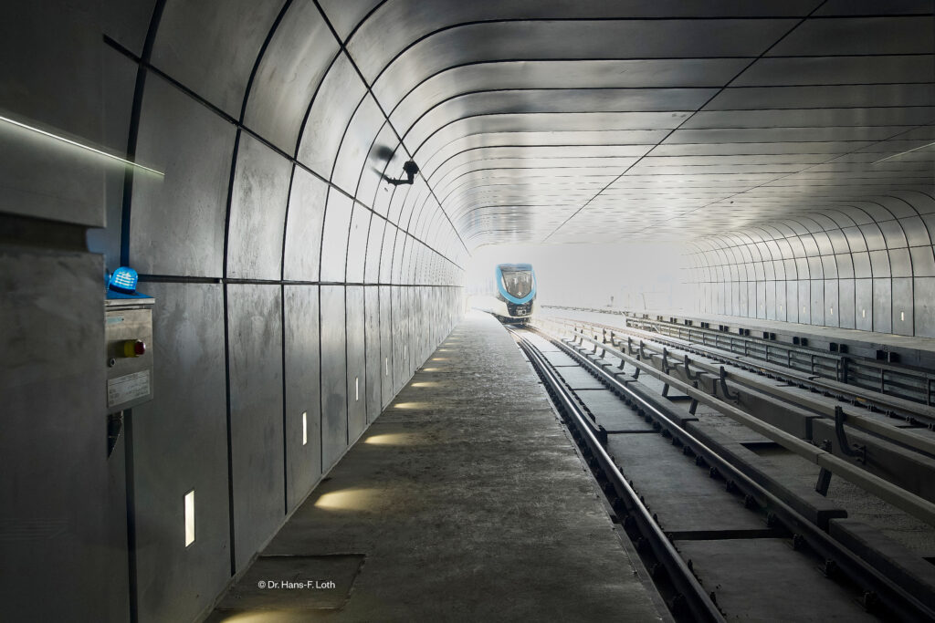 Blue Line Riyadh at KAFD Station