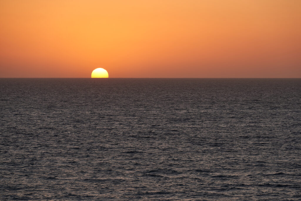 sun set in Umluj