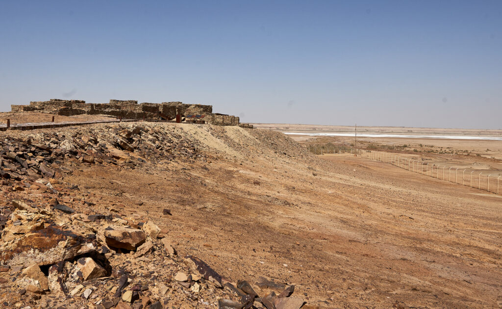 The temple ruins of Salma in Tayma