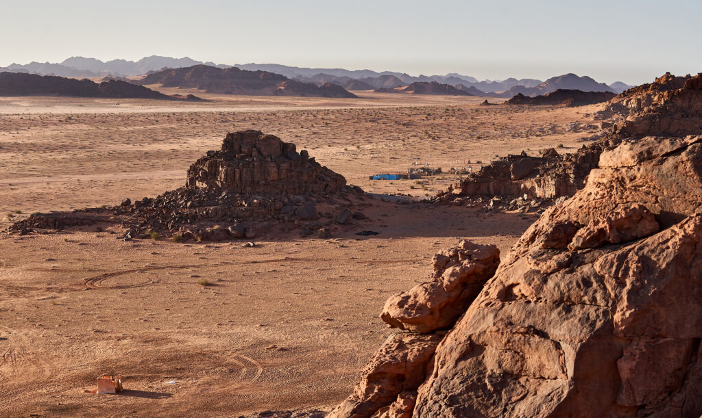 Hiking in Tabuks desert