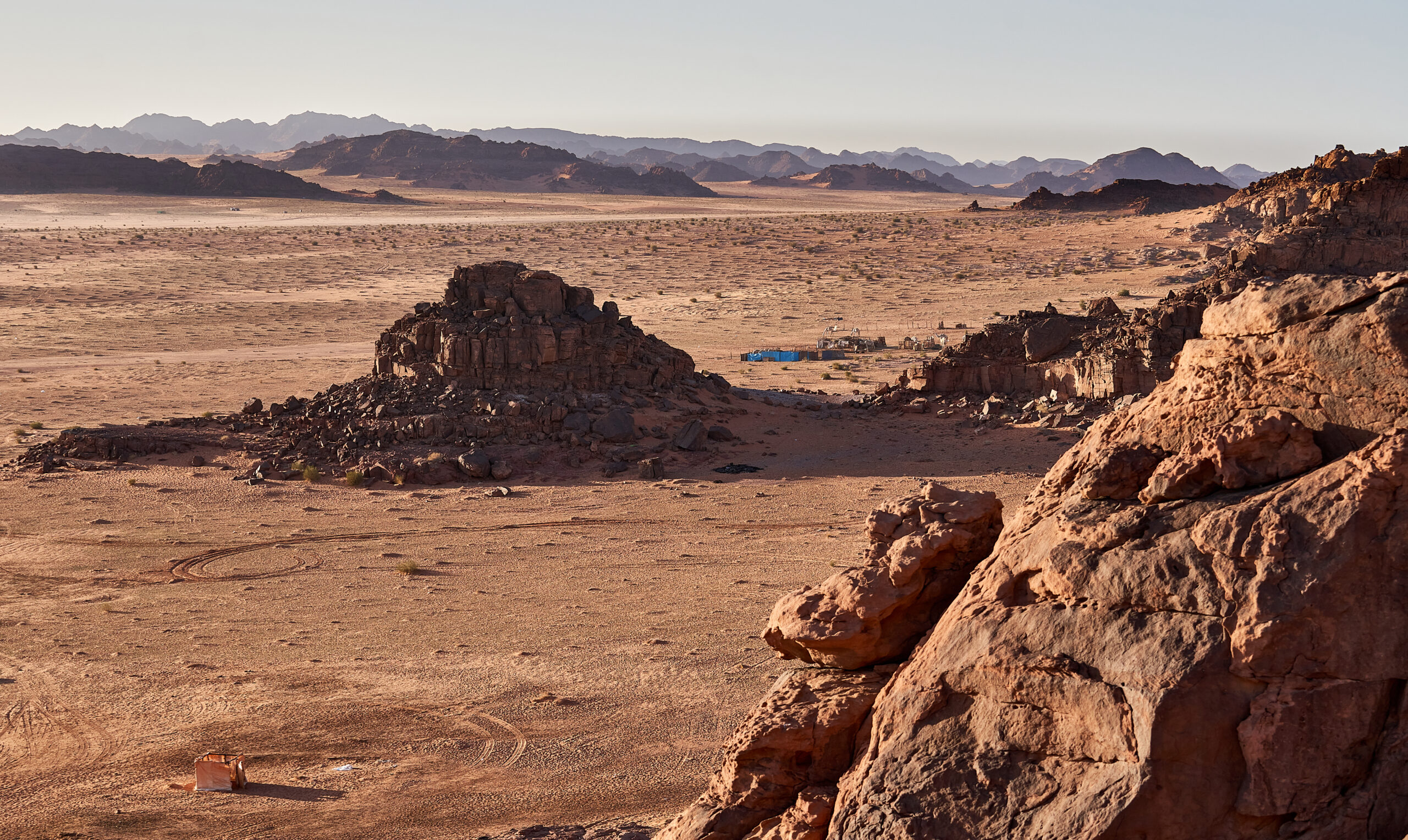 Hiking in Tabuks desert